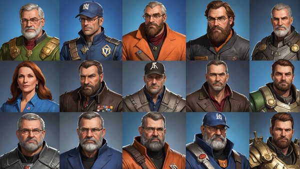 Profils des géants de l'industrie du jeu de stratégie